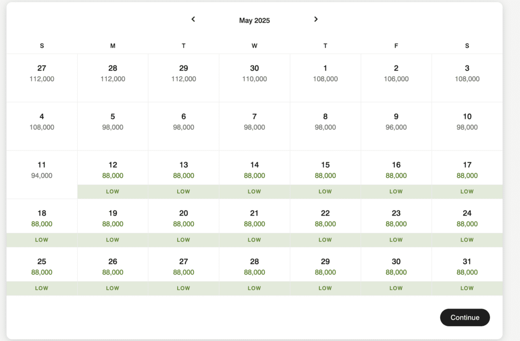 a calendar with numbers and numbers